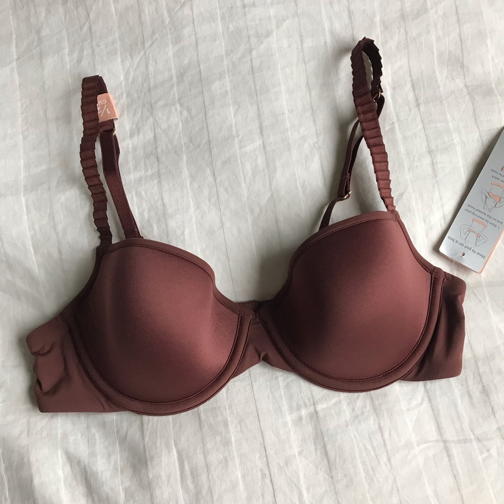 thirdlove dark crimson bra🐙
